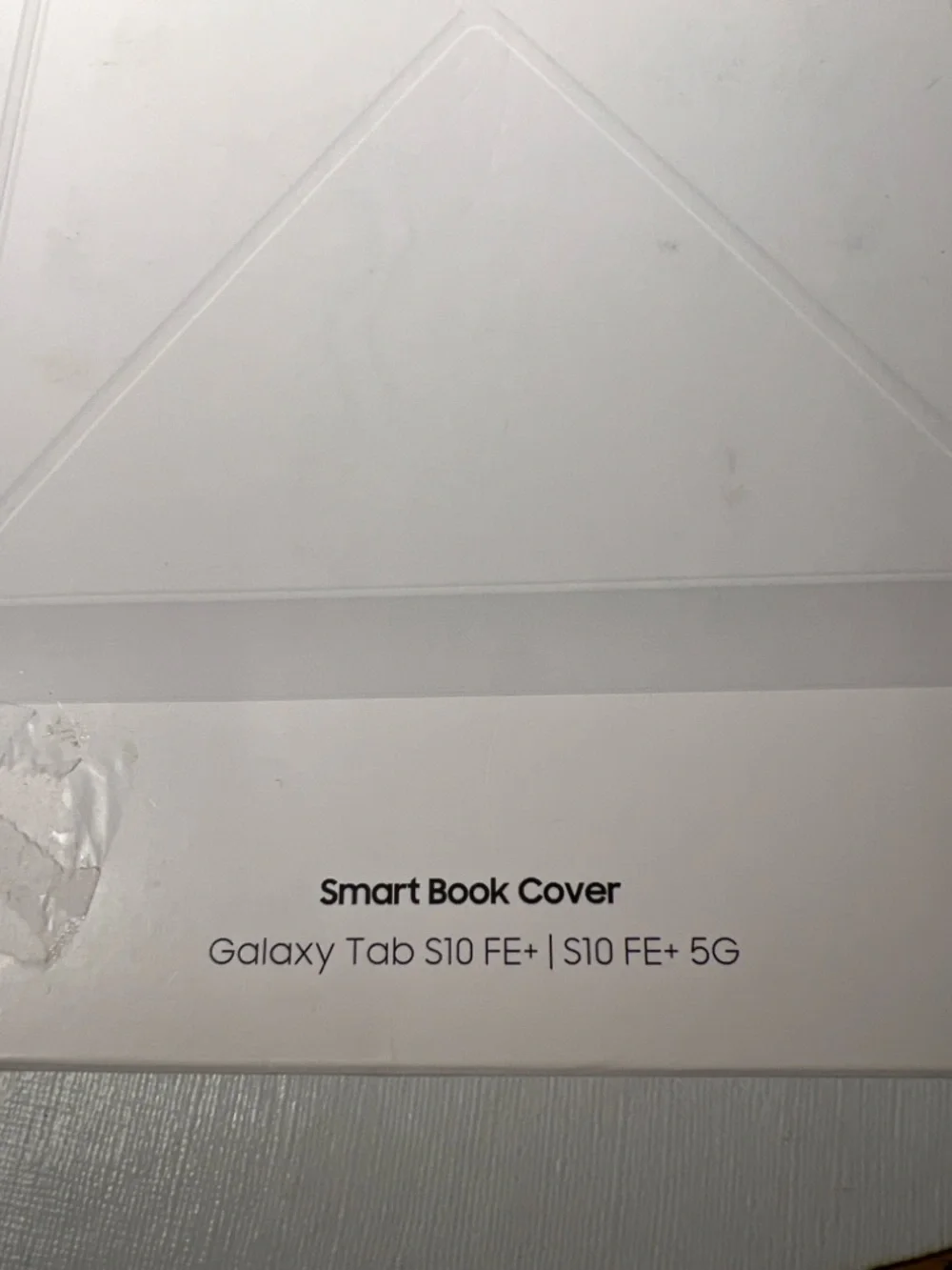 Samsung Smart Book Cover for Galaxy Tab S10 FE+ / S10 FE+ 5G White EF-BX620